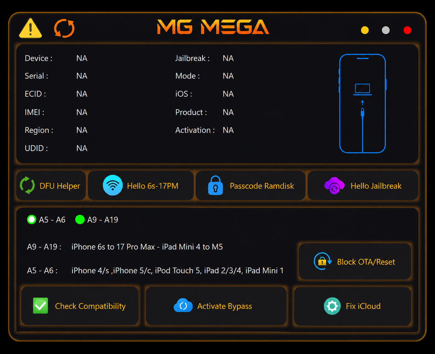 #MG MEGA PASSCODE Tool