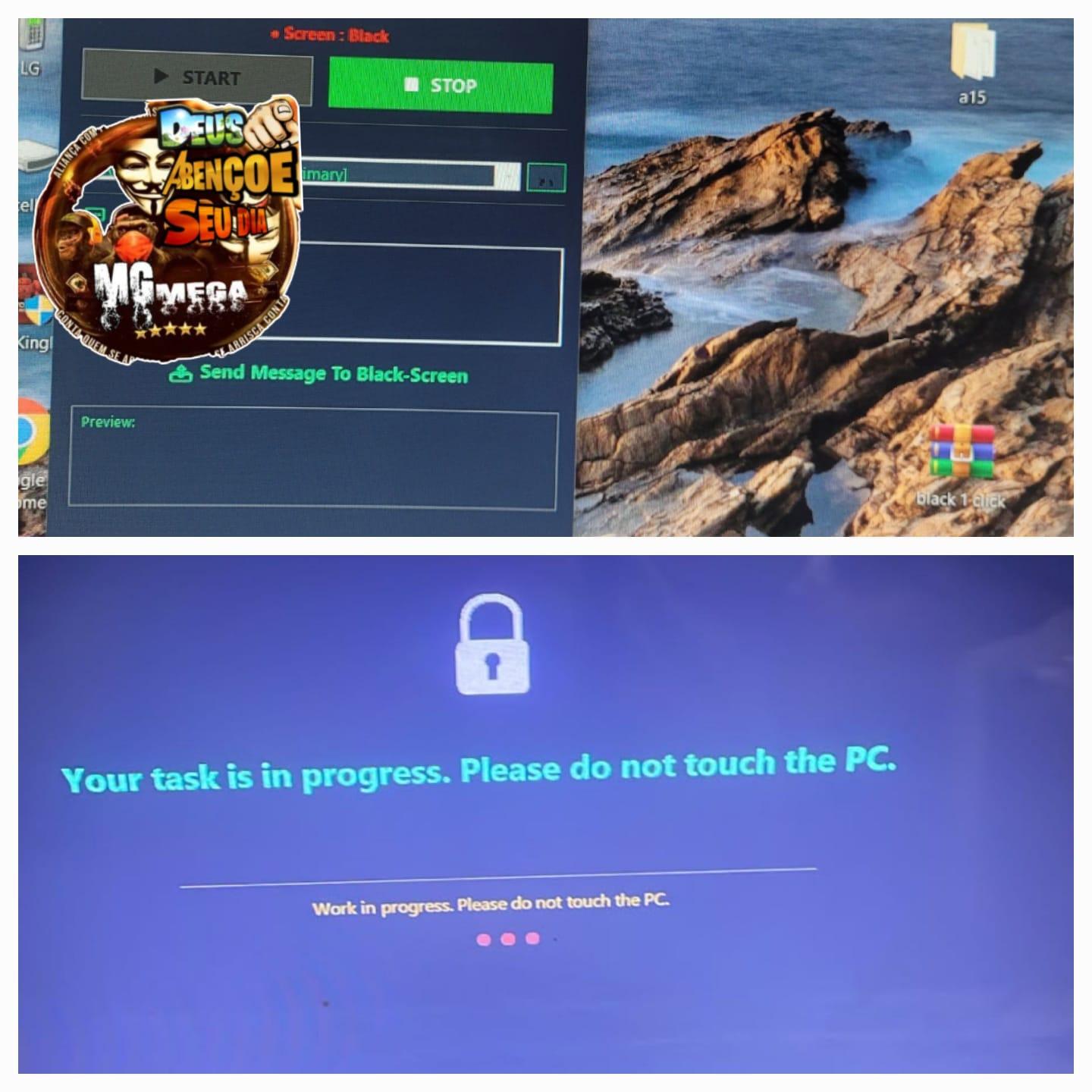 BLACK SCREEN